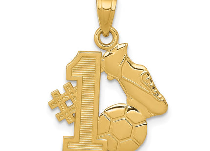 14k Yellow Gold Pendants Style C3762 - Classique Jewelry Inc.