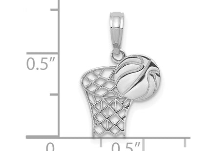 14k White Gold Pendants Style C3777W - Classique Jewelry Inc.