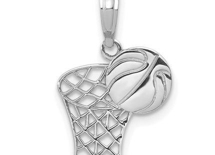 14k White Gold Pendants Style C3777W - Classique Jewelry Inc.