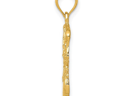 14k Yellow Gold Pendants Style C3780 - Classique Jewelry Inc.