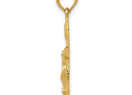 14k Yellow Gold Jewelry Style C3834 - Classique Jewelry Inc.