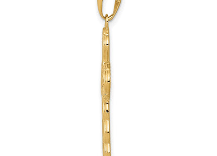 14k Yellow Gold Pendants Style C3837 - Classique Jewelry Inc.