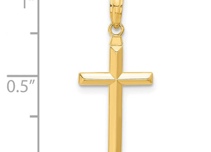 14k Reversible Latin Cross Pendant (Style C3865)