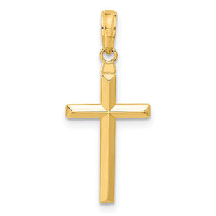 14k Reversible Latin Cross Pendant (Style C3865)