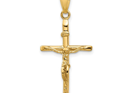 14K gold crucifix pendant