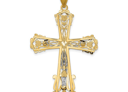 14k Two-tone Pendants Style C3923 - Classique Jewelry Inc.