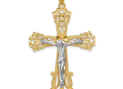 14k Two-tone Pendants Style C3923 - Classique Jewelry Inc.