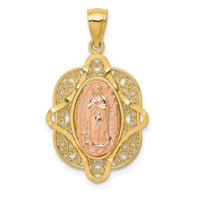 14K gold pendant