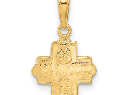 14k Yellow Gold Pendants Style C3963 - Classique Jewelry Inc.