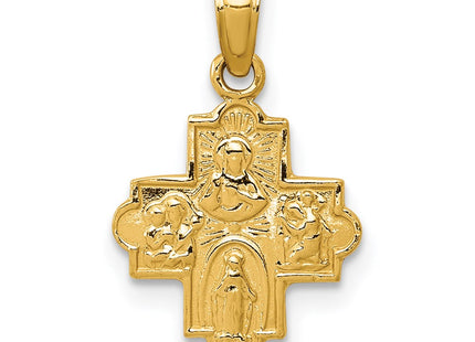 14k Yellow Gold Pendants Style C3963 - Classique Jewelry Inc.