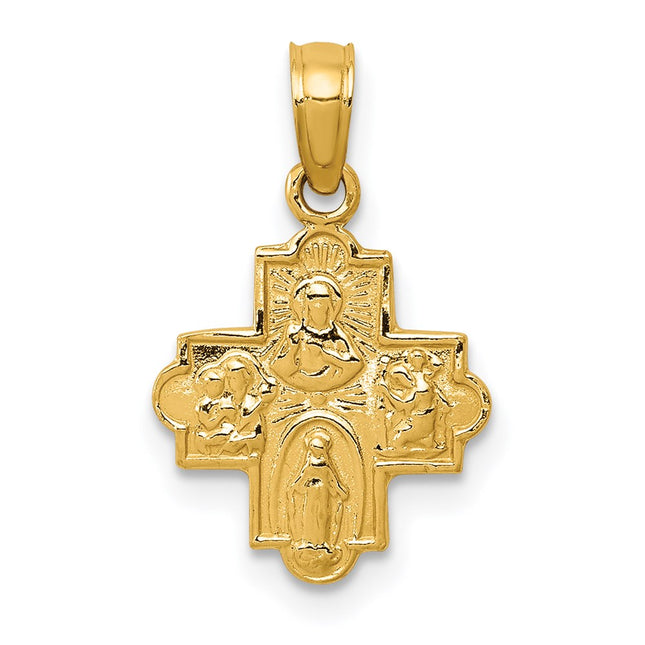 14k Yellow Gold Pendants Style C3963 - Classique Jewelry Inc.