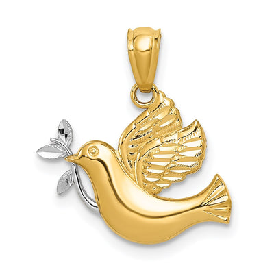 14K gold pendant