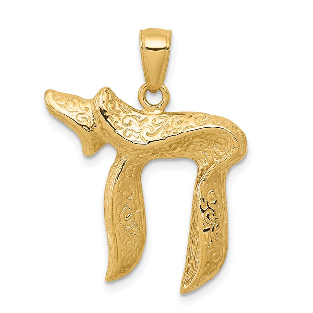 14k Yellow Gold Pendants Style C3992 - Classique Jewelry Inc.
