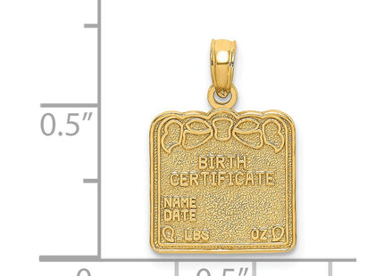 14k Yellow Gold Jewelry Style C3994 - Classique Jewelry Inc.