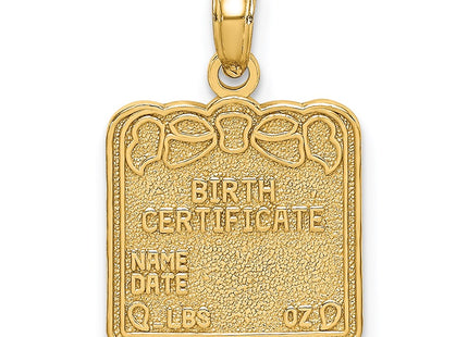 14k Yellow Gold Jewelry Style C3994 - Classique Jewelry Inc.