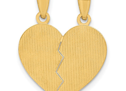 14k Yellow Gold Pendants Style C4024 - Classique Jewelry Inc.