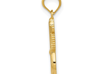 14k Yellow Gold Pendants Style C4035 - Classique Jewelry Inc.