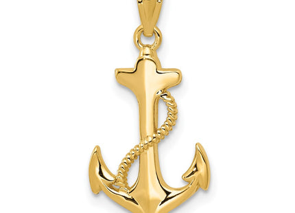 14k Yellow Gold Pendants Style C4035 - Classique Jewelry Inc.