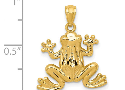 14k Yellow Gold Pendants Style C4038 - Classique Jewelry Inc.