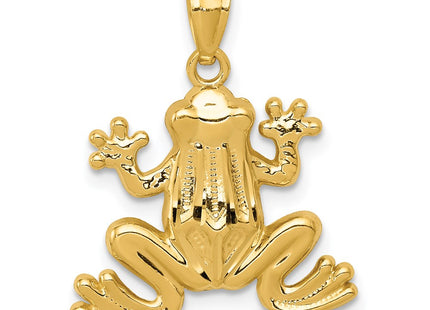 14k Yellow Gold Pendants Style C4038 - Classique Jewelry Inc.