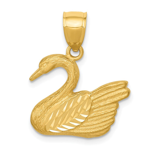 14k Yellow Gold Pendants Style C4054 - Classique Jewelry Inc.