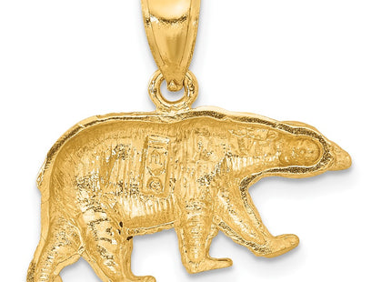 14k Yellow Gold Pendants Style C4061 - Classique Jewelry Inc.