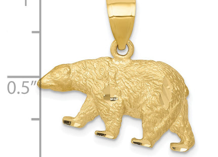 14k Yellow Gold Pendants Style C4061 - Classique Jewelry Inc.
