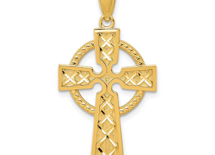 14k Yellow Gold Pendants Style C4101 - Classique Jewelry Inc.