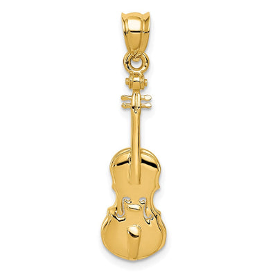 14K gold crucifix pendant