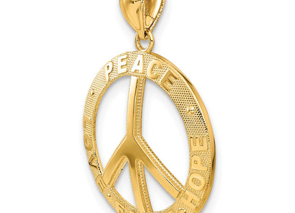 14k Yellow Gold Pendants Style C4170 - Classique Jewelry Inc.