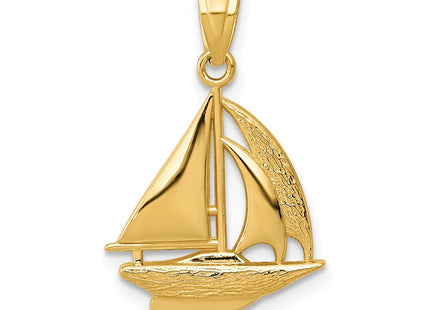 14K gold pendant