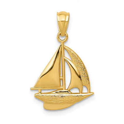 14K gold pendant