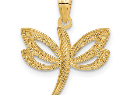 14k Yellow & Rhodium Pendants Style C4174 - Classique Jewelry Inc.