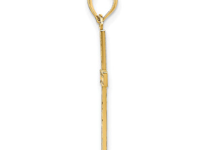 14k Yellow Gold Pendants Style C4176 - Classique Jewelry Inc.