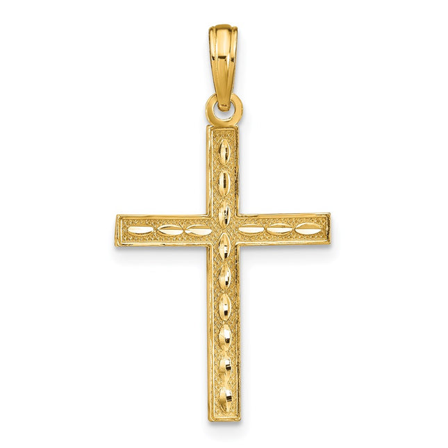 14k Yellow Gold Pendants Style C4176 - Classique Jewelry Inc.