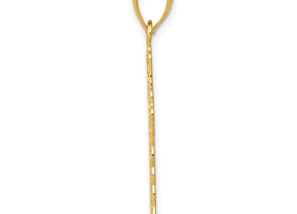 14k Yellow Gold Pendants Style C4184 - Classique Jewelry Inc.
