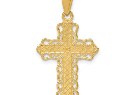 14k Yellow Gold Pendants Style C4184 - Classique Jewelry Inc.