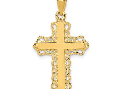 14k Yellow Gold Pendants Style C4184 - Classique Jewelry Inc.