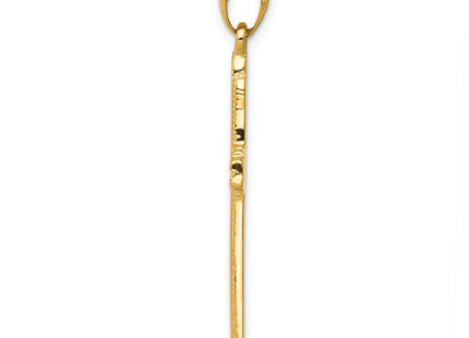 14k Yellow Gold Pendants Style C4191 - Classique Jewelry Inc.