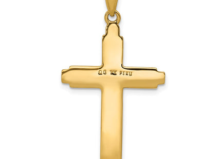 14k Yellow Gold Pendants Style C4191 - Classique Jewelry Inc.