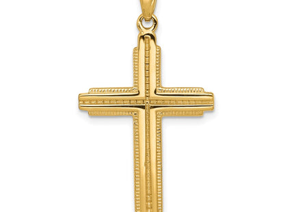 14k Yellow Gold Pendants Style C4191 - Classique Jewelry Inc.