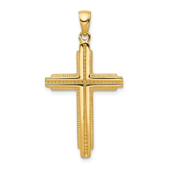 14k Yellow Gold Pendants Style C4191 - Classique Jewelry Inc.