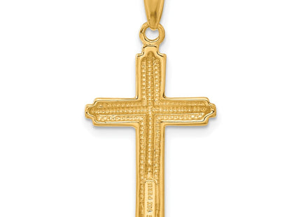 14k Yellow Gold Pendants Style C4203 - Classique Jewelry Inc.
