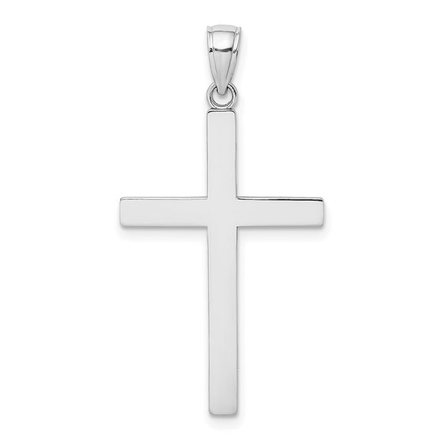 14k White Gold Pendants Style C4205W - Classique Jewelry Inc.