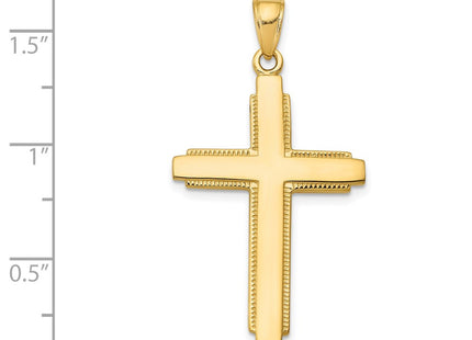 14k Yellow Gold Pendants Style C4206 - Classique Jewelry Inc.