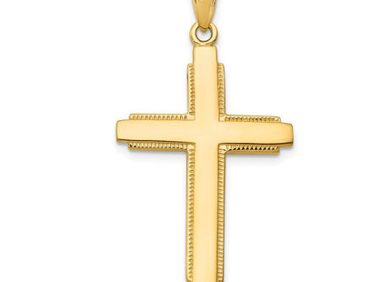 14k Yellow Gold Pendants Style C4206 - Classique Jewelry Inc.