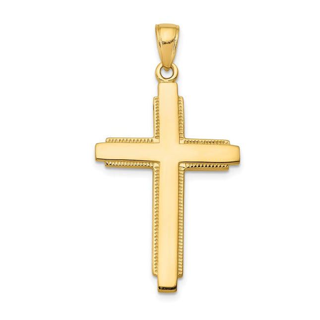 14k Yellow Gold Pendants Style C4206 - Classique Jewelry Inc.