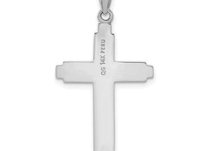 14k White Gold Pendants Style C4206W - Classique Jewelry Inc.