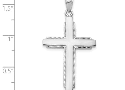 14k White Gold Pendants Style C4206W - Classique Jewelry Inc.