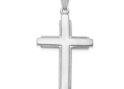 14k White Gold Pendants Style C4206W - Classique Jewelry Inc.